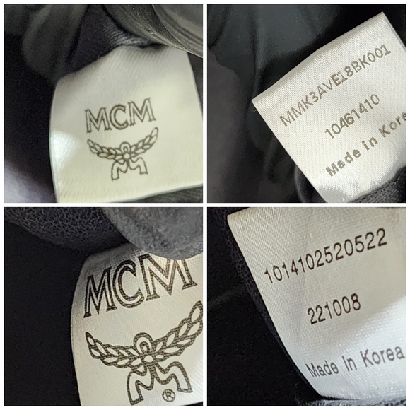 MCM Visetos Studded Large Stark M Backpack Black main image 6